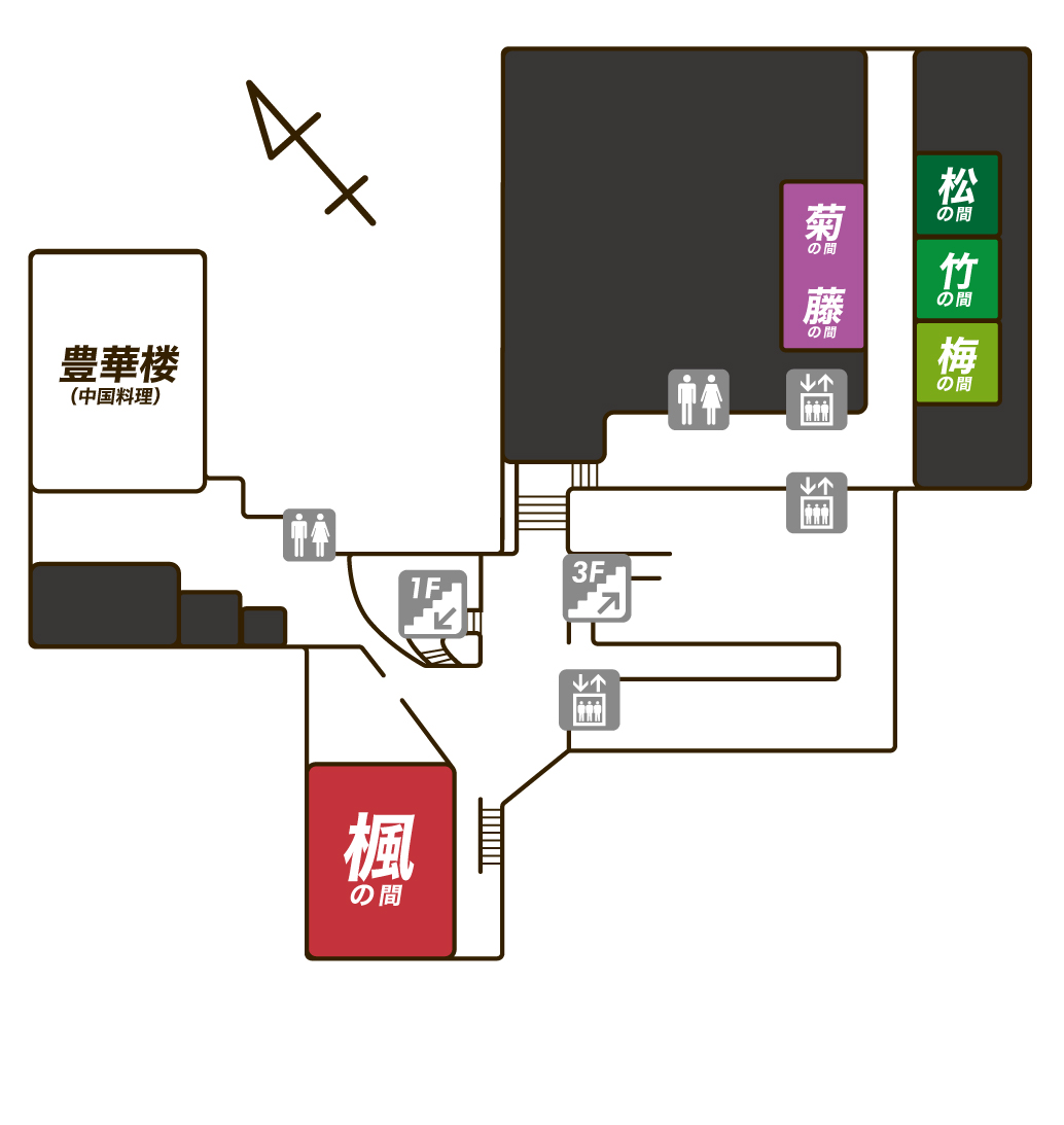フロアマップ2F