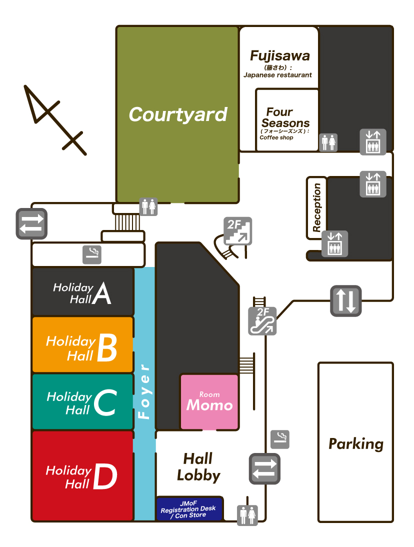 Floor Map 1F